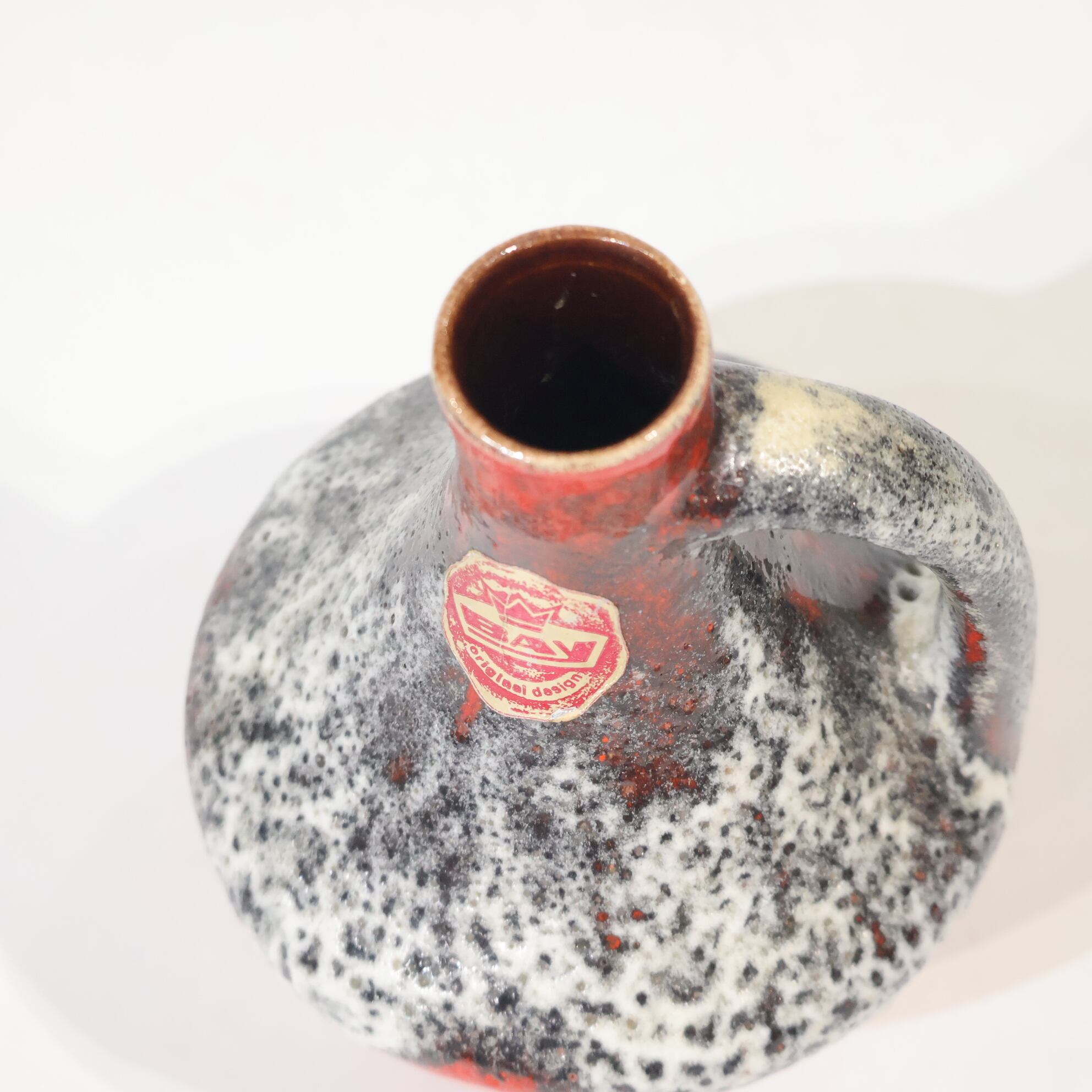 Bay Keramik-- 16.9㎝ | Fat Lava & German Art Pottery