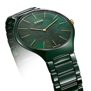 【RADO ラドー】True Thinline Leaf トゥルーシンライン（リーフグリーン）／国内正規品 腕時計