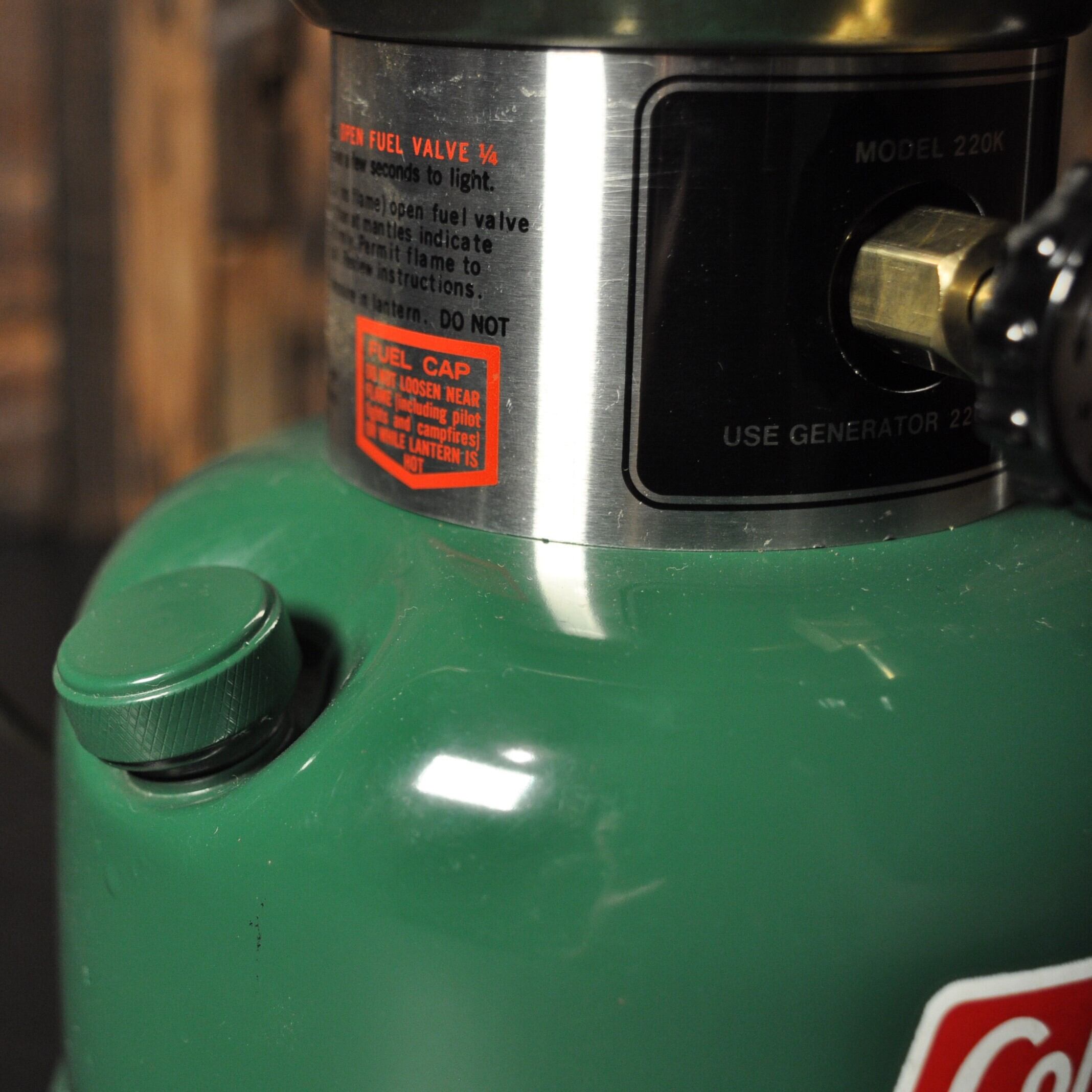 コールマン 220K 1980年2月製造 ツーマントル ランタン COLEMAN