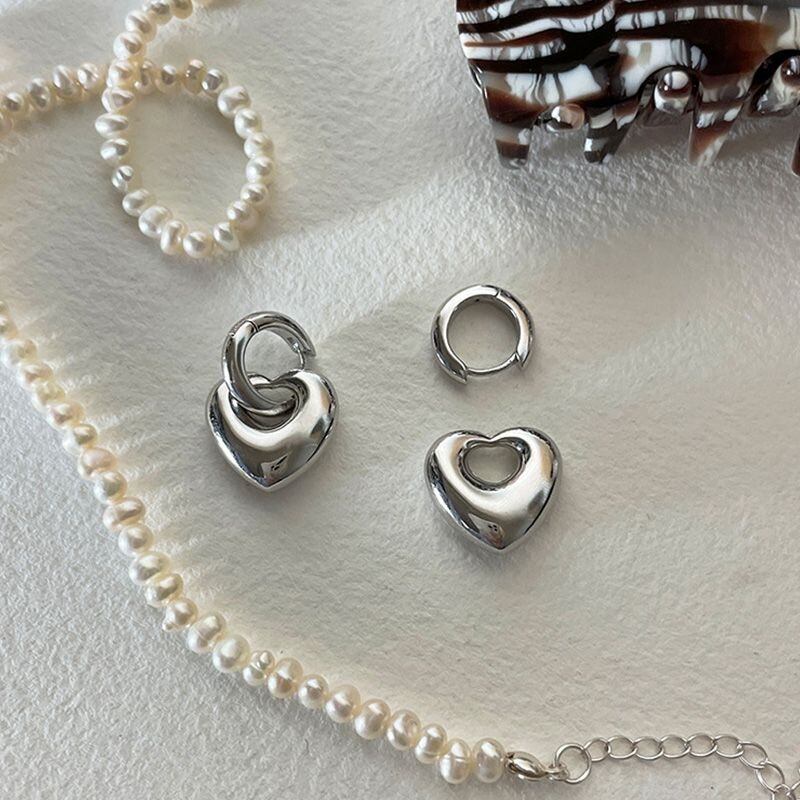 925sliver open heart pierce/シルバー925 オープンハートフープピアス 大人かわいい 韓国アクセ シンプルピアス y2kアクセサリー おしゃれ LL24093001 | Pay ID 925sliver open heart pierce/シルバー925 オープンハートフープピアス 大人かわいい 韓国アクセ シンプルピアス y2kアクセサリー おしゃれ LL24093001 | Pay ID
