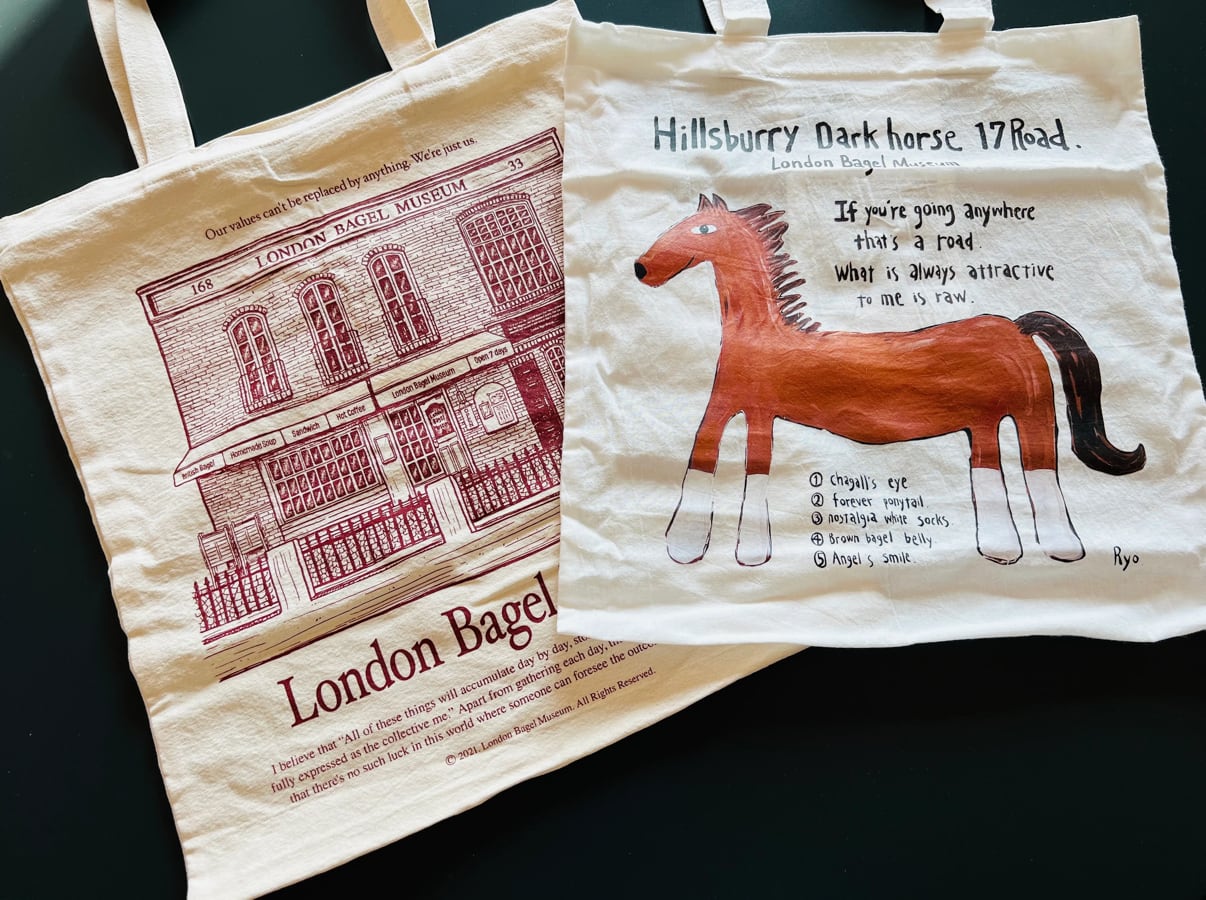London Bagel Museum ロンドンベーグルミュージアム バッグ 韓国限定