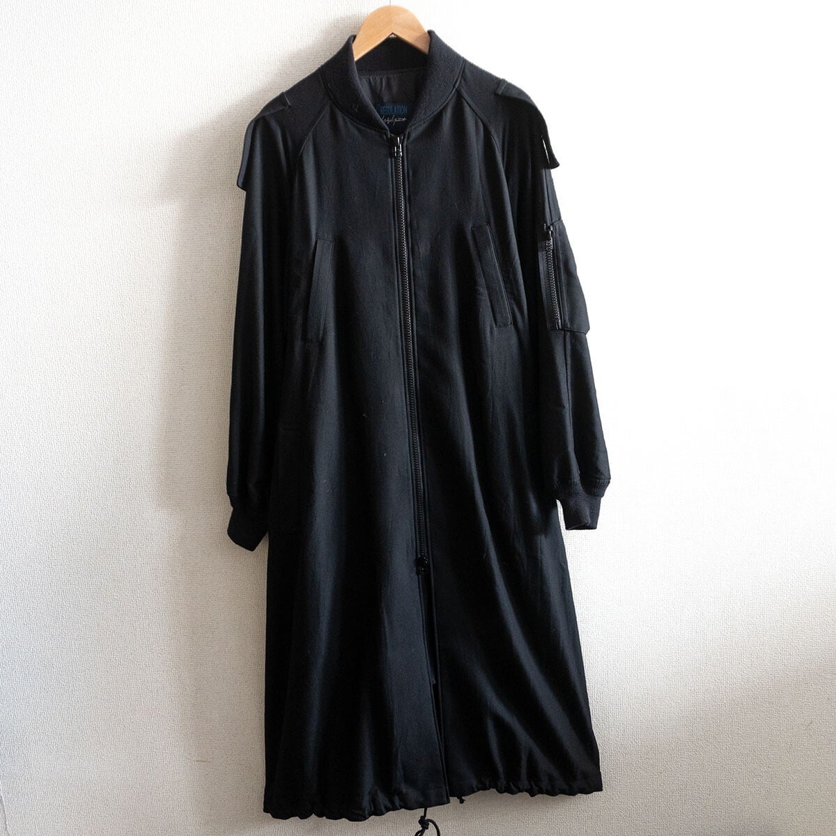 美品】Yohji Yamamoto REGULATION【23AW ミリタリー ロング コート】2