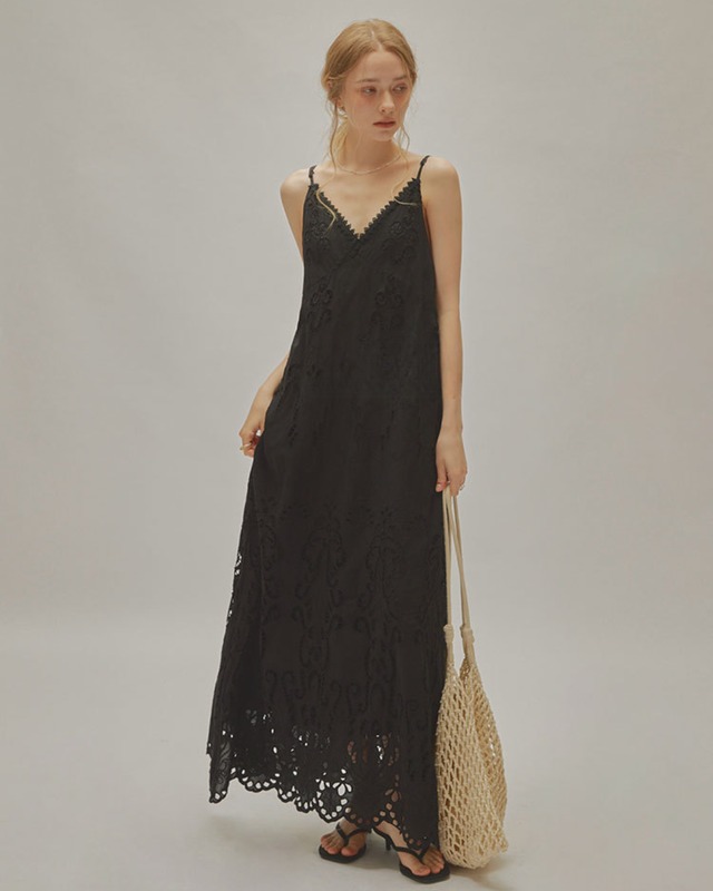 Gracieuse Broderie Robe