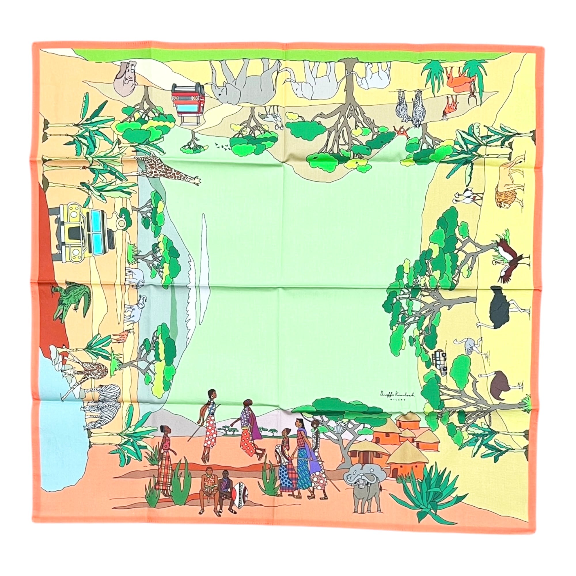 Dieffe Kinloch(ディエッフェ キンロック)ハンカチ/2026021002