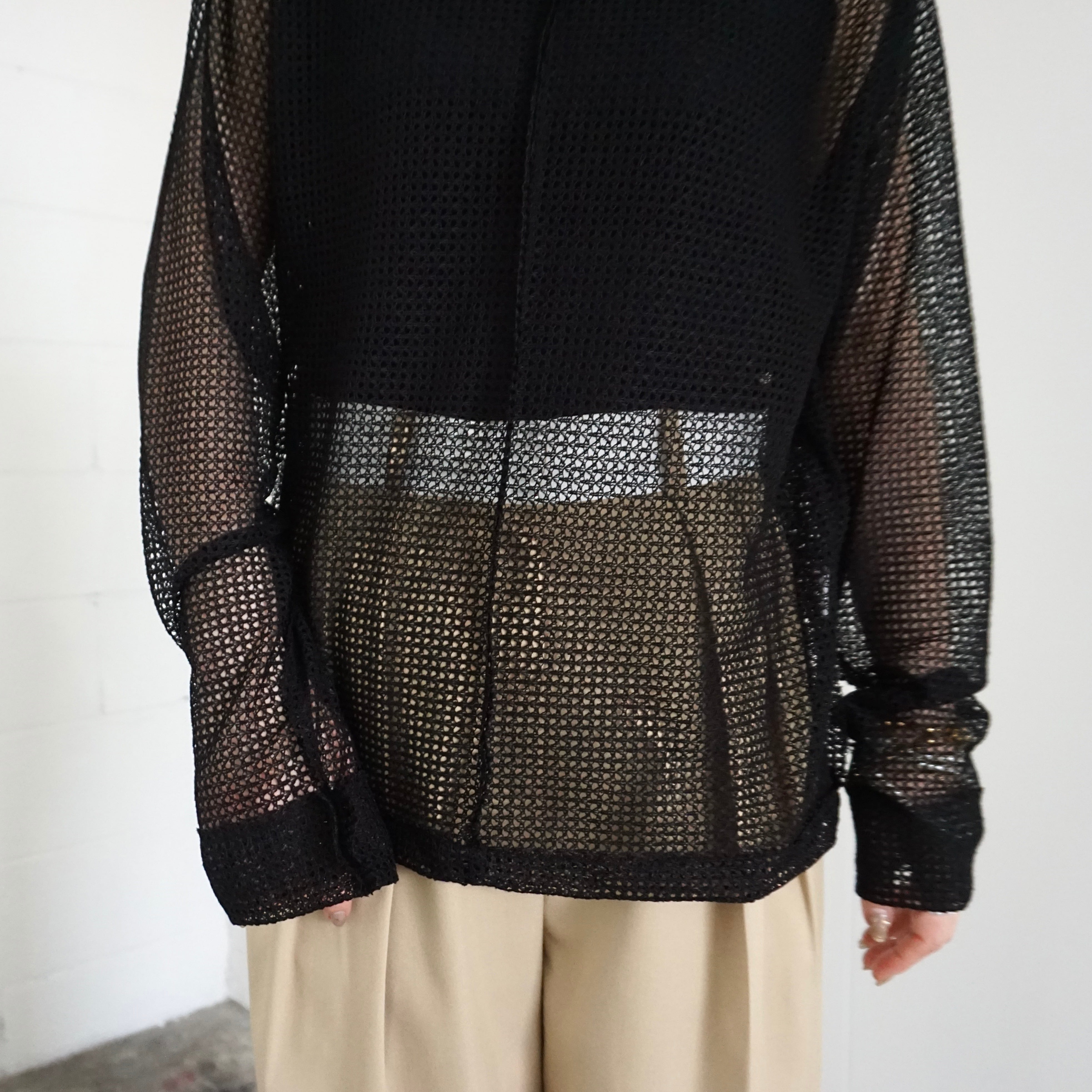 Open Aesthetic メッシュ 2ピーストップ – サイズ S アウトシームメッシュトップス | 7DAYS SHOP