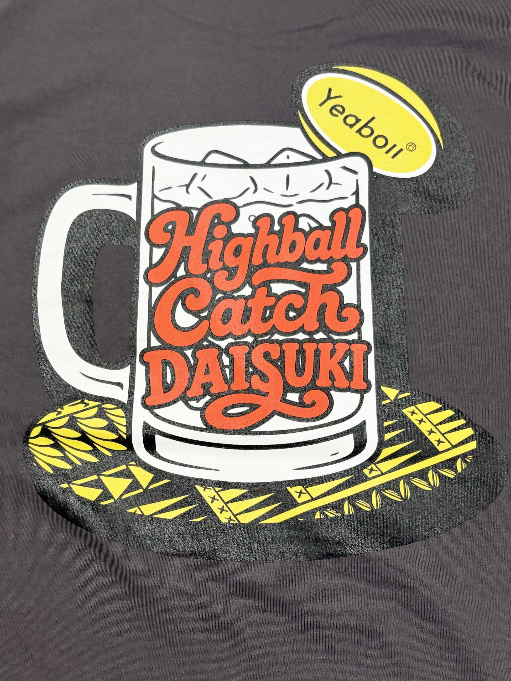 ハイボールTシャツ/チャコール/YB26SS30 | Yeaboii Online shop