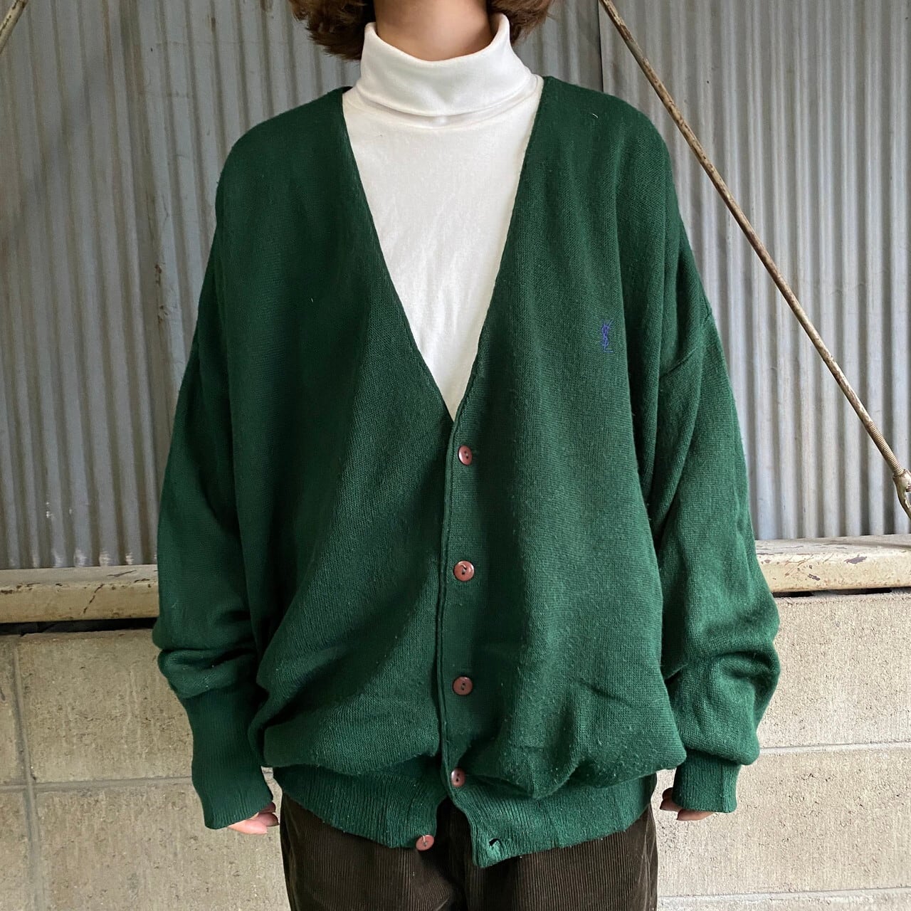 ビックサイズ 80~90年代 Yves Saint-Laurent diffusion hommes イヴ  