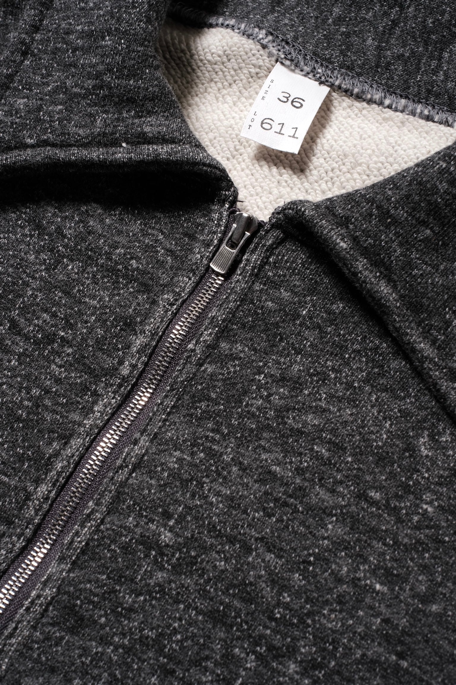 T.T / Lot.611 HALF ZIP SWEAT SHIRT | LIVING