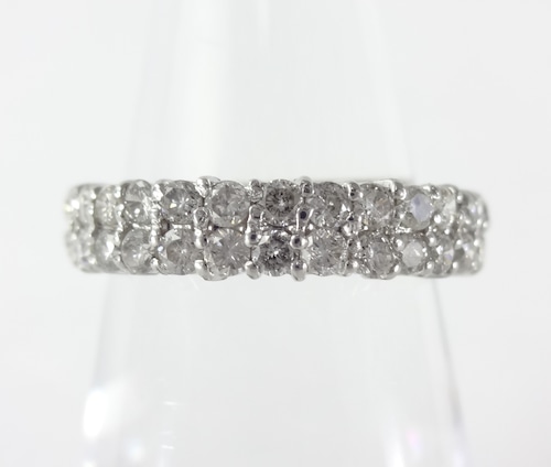 【SOLD OUT】1.00ct　ダイヤモンド　パヴェセッティングリング　プラチナ　～1.00ct Diamond Pave Setting Ring Platinum～