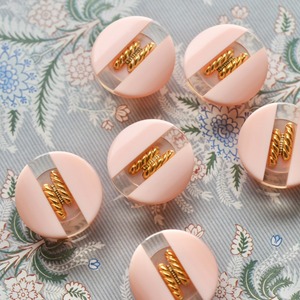 ゴールド2バー×パステルピンク 20㎜