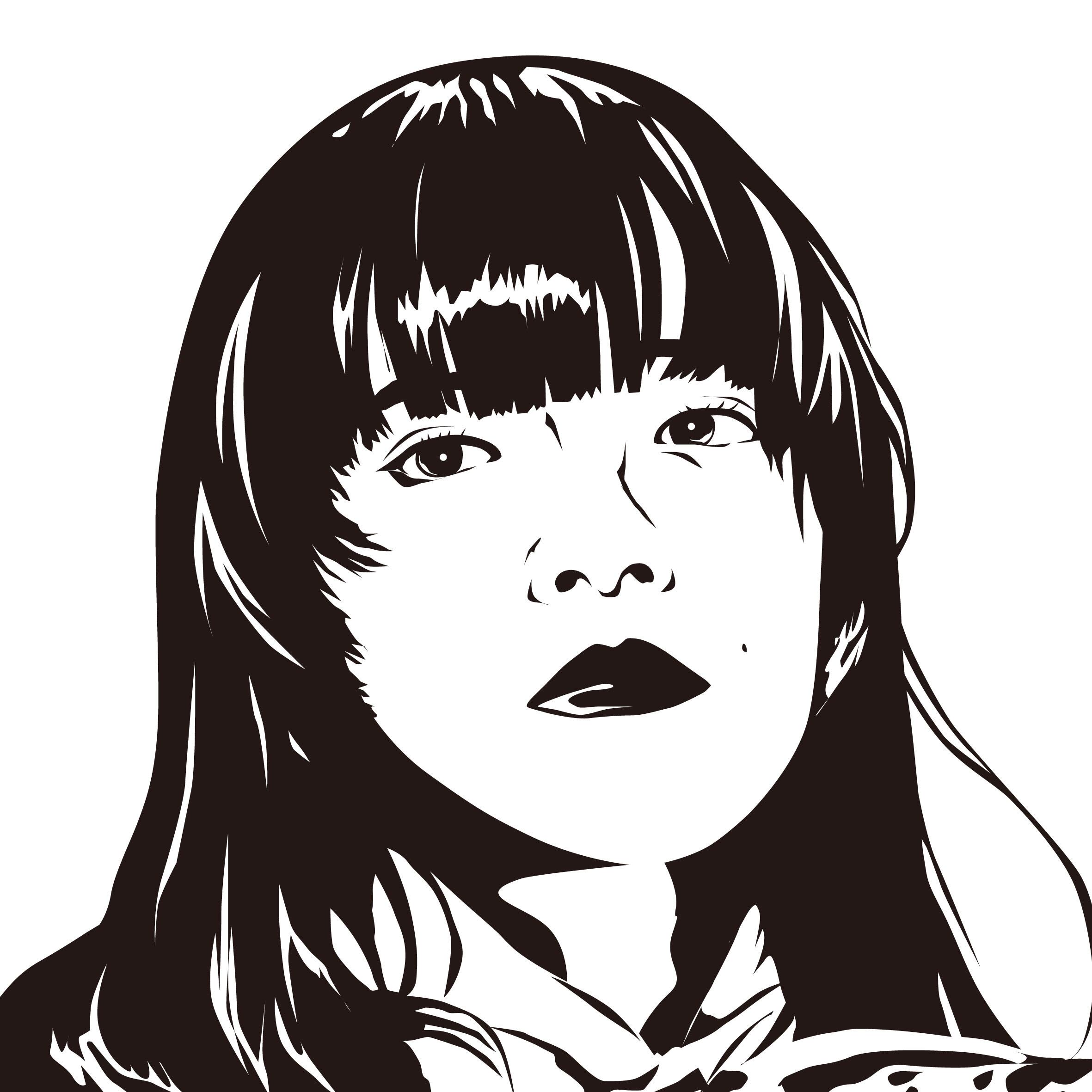 ひと味違う自己紹介」似顔絵シルエット描きます。 | reolabo