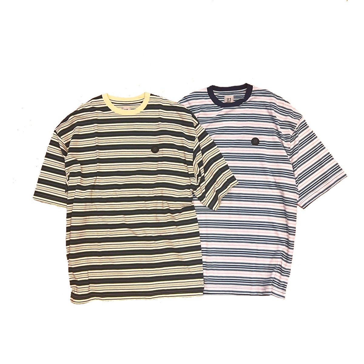 MULTI BORDER T-SHIRTS (2 colors) | NNBF