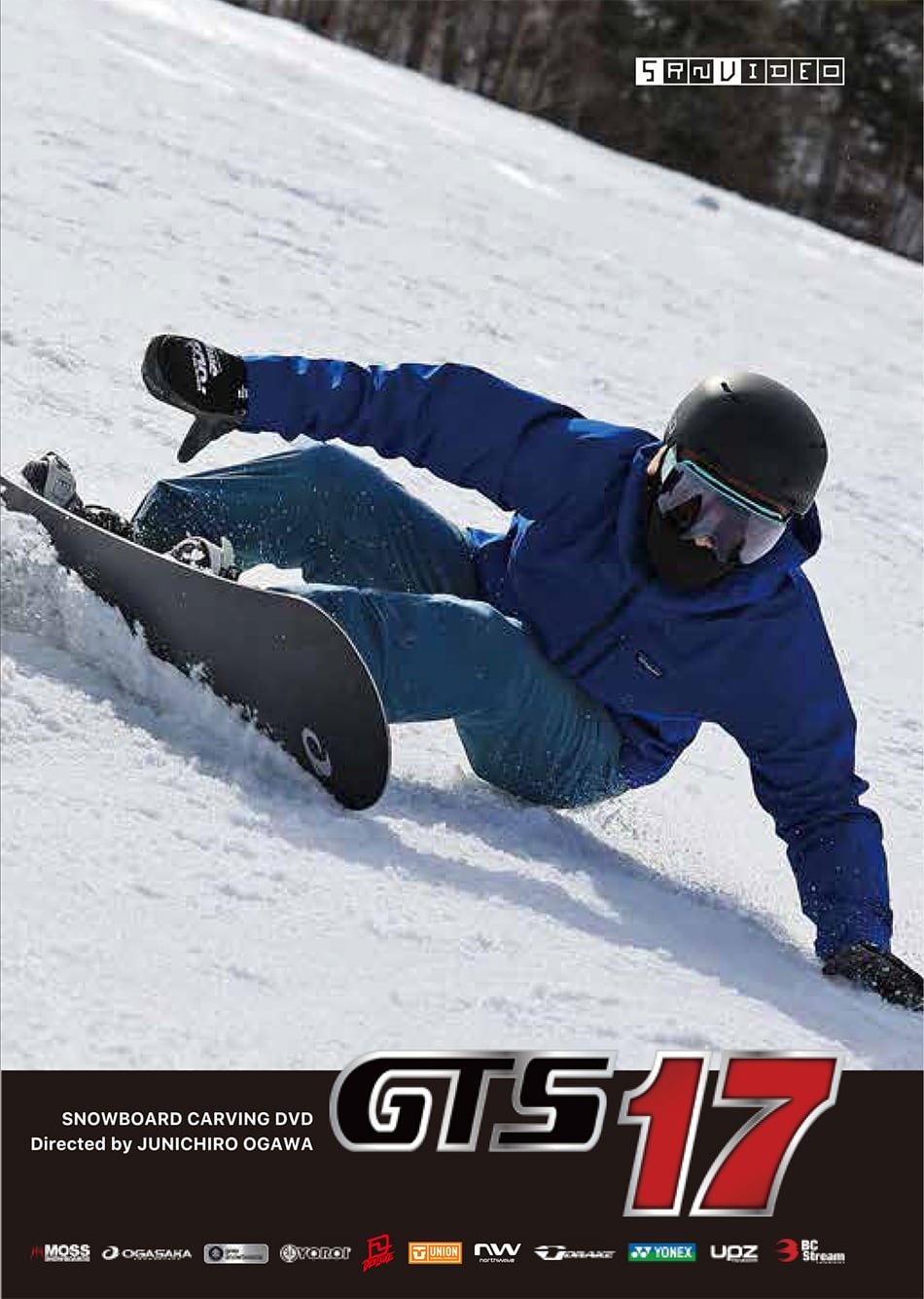 GTS17】 SRN VIDEO スノーボード カービング ムービー GTS17 SNOWBOARD