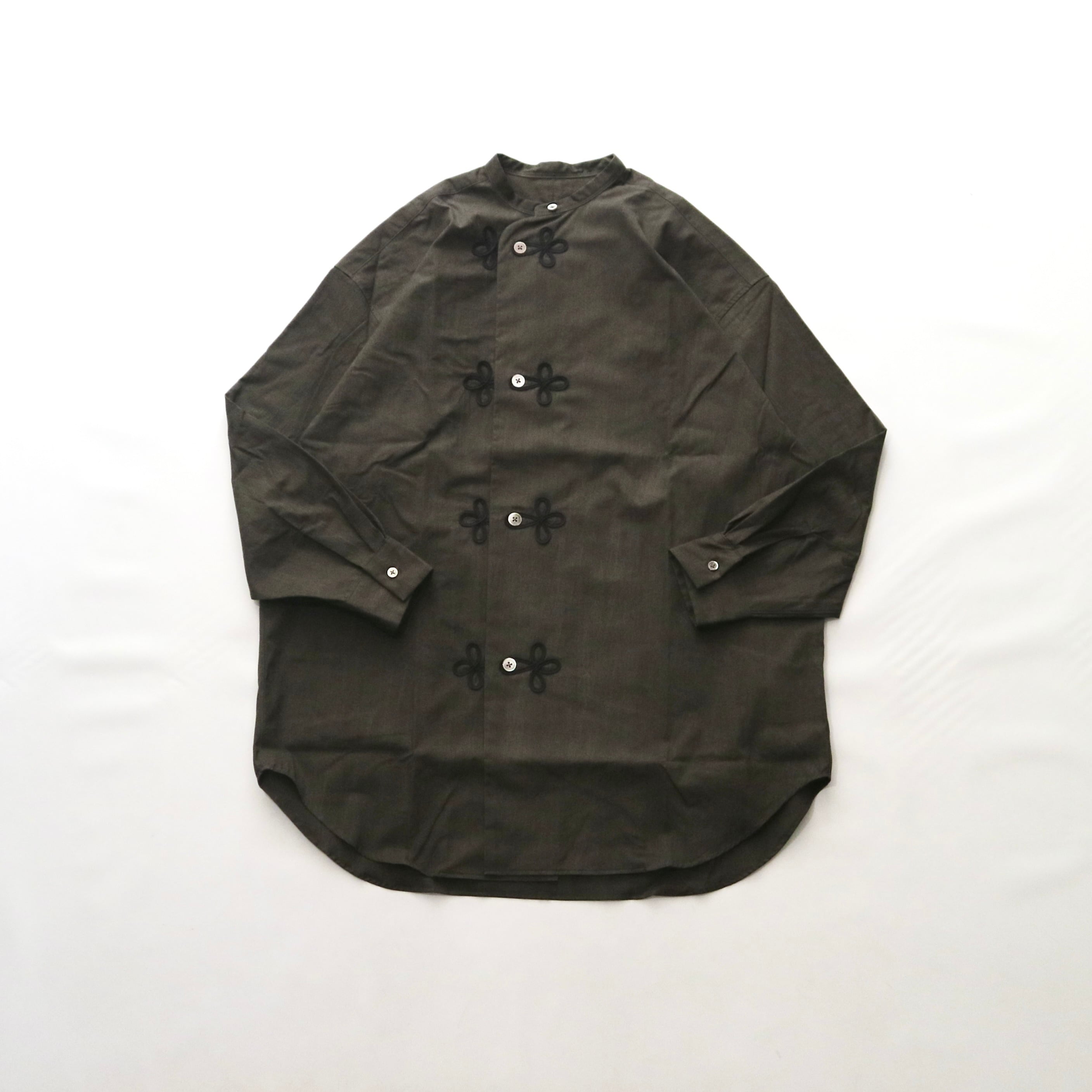 【HAVERSACK ハバーサック】SUMI INK DYE SLEEPING SHIRT スミインクダイスリーピングシャツ 422520