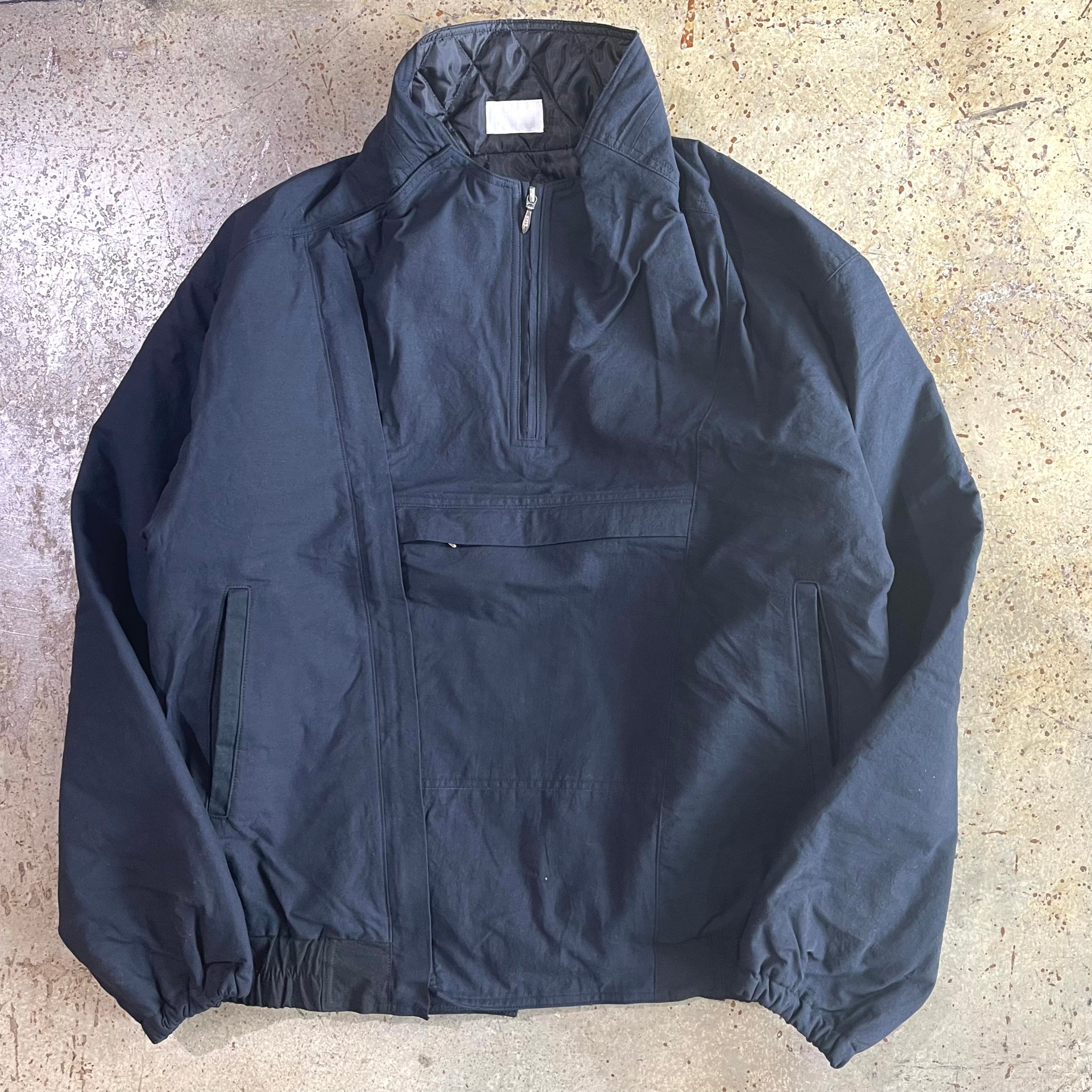 CHANGES / 2way ZIP UP blouson / navy x black