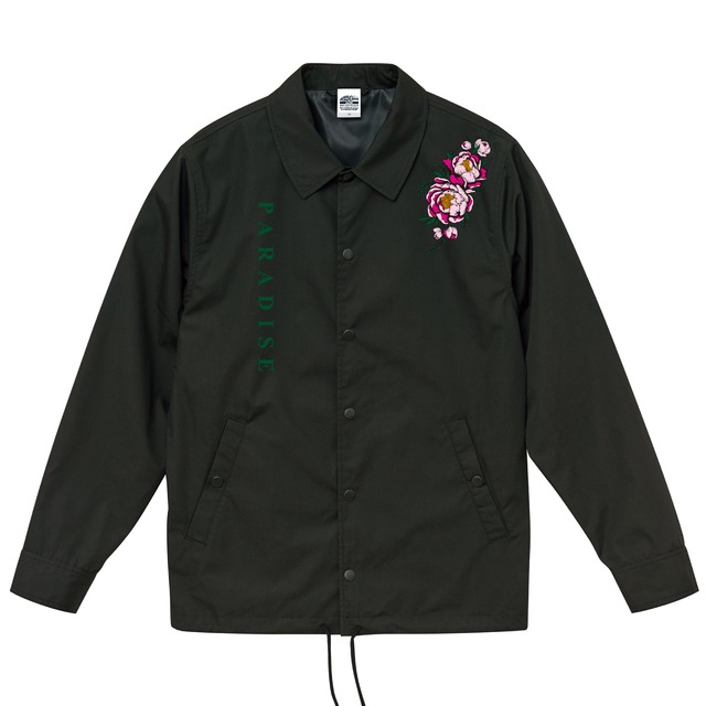 Peony flower COACH JACKET