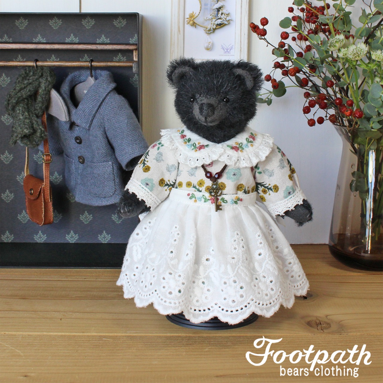 Vsb-0045 Emily black bear set(A)