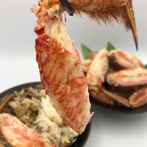 北海道産 冷凍毛蟹 全品保証品 370g前後1尾