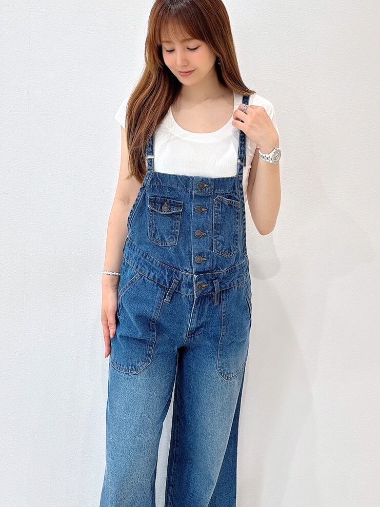 再入荷！MOCOA'Sデニムサロペット ¥7,200+tax | mocoa's inc