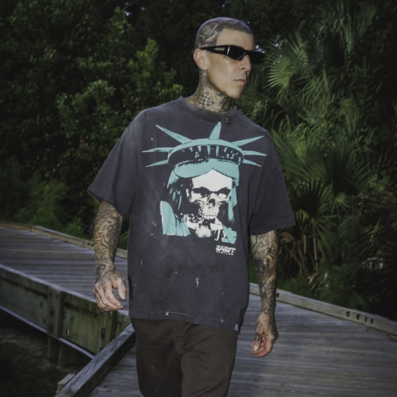 【SAINT Mxxxxxx】SM-HR1-0000-C47/BBLN_SS TEE/SAINT BABYLON/BLK - 5