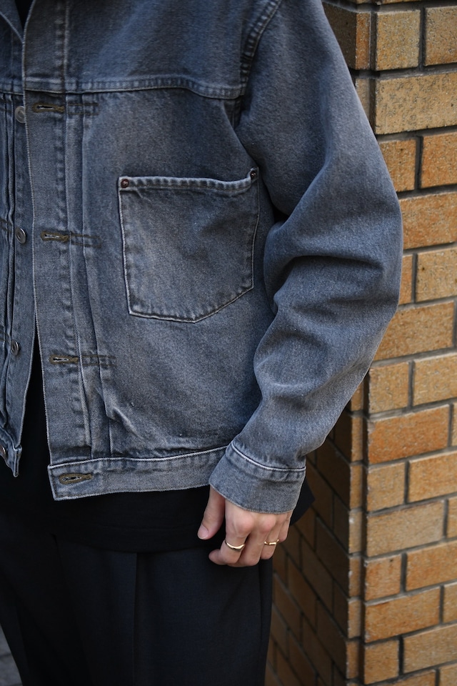 A.PRESSE / Vintage Gray Denim Jacket