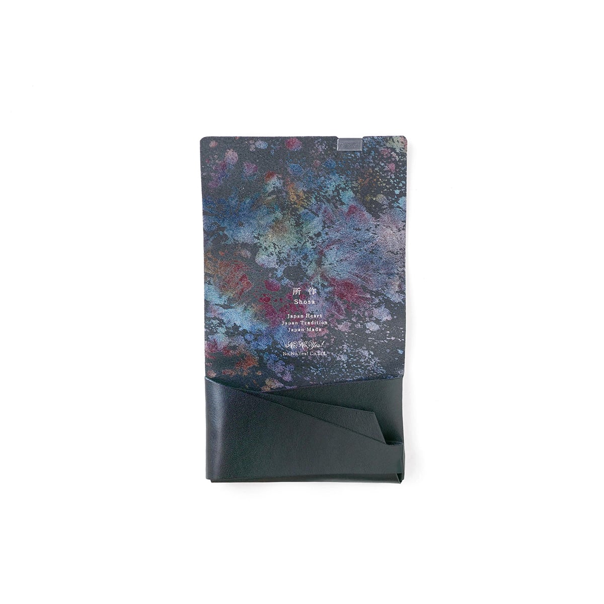 Aurora カードケース ブラック×オーロラ | 所作 Shosa