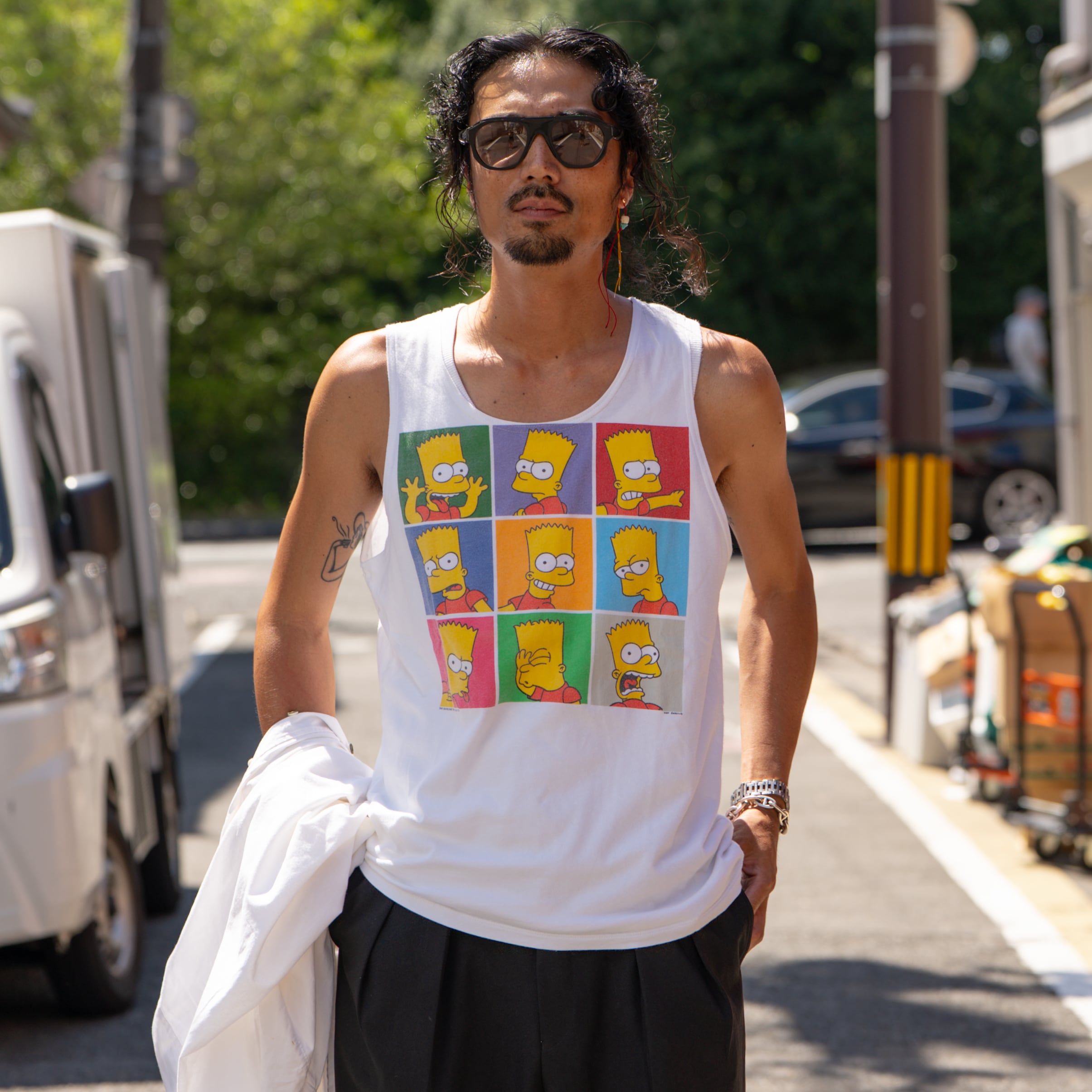 リメイクタンクトップ The Simpsons】L | GVM VINTAGE online shop