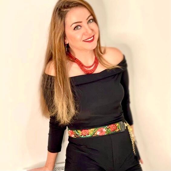 【20%オフ:ラクダとオアシスモチーフの手刺繍ベルト】