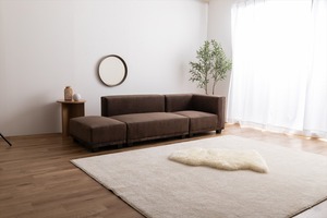 【3点セット】Sucre 2人掛けカウチソファ