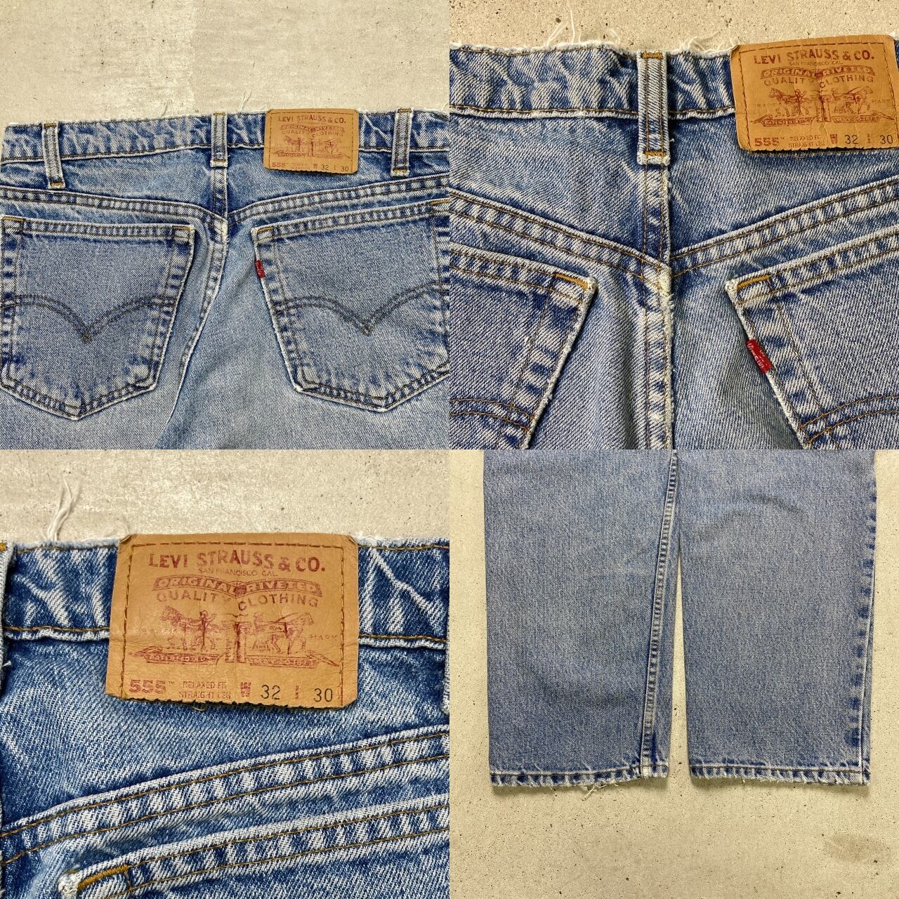 カナダ製 Levi's リーバイス 555 RELAXED FIT STRAIGHT LEG ストレート