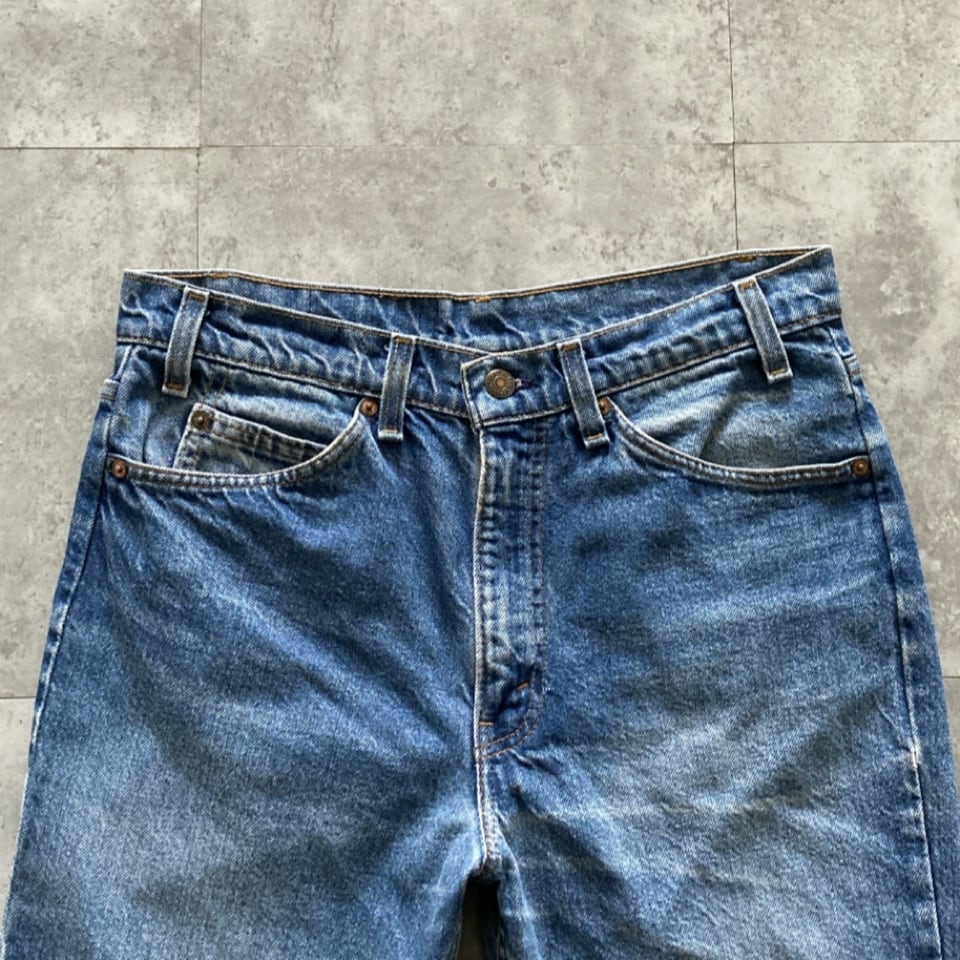 W33 L36】80's US.Levis 517 リーバイス ヴァルドスタ工場(575) ボタン
