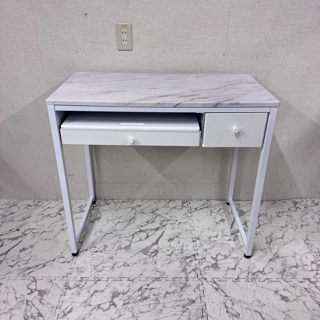 使用期間3ヶ月】LOWYA PCデスク 18653 コンパクト PCデスク ネイル