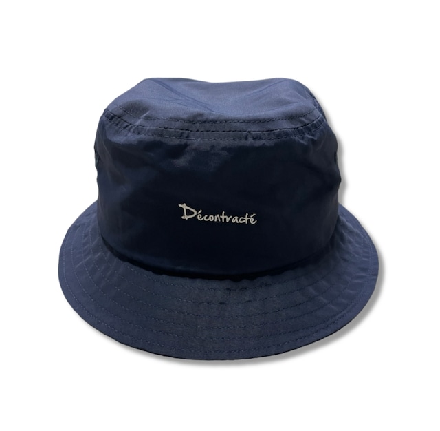 Nylon Bucket Hat C/# NAVY