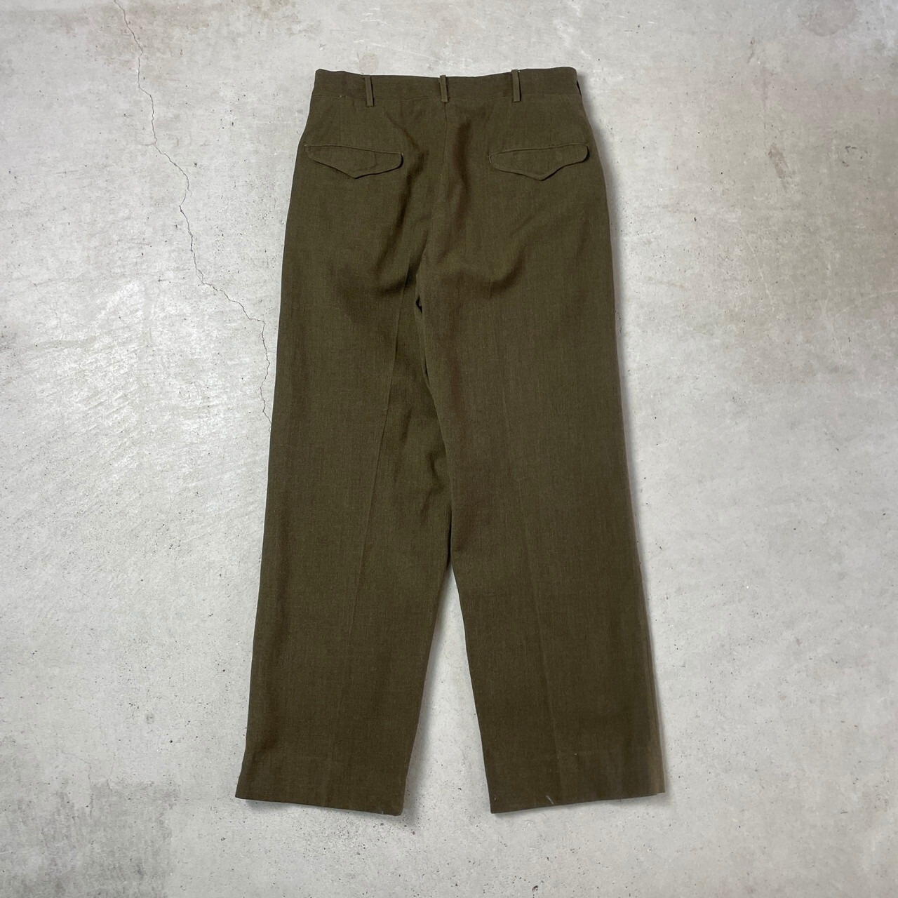 50年代 U.S.ARMY 米軍実品 M-1952 ウールパンツ トラウザーズ パンツ 