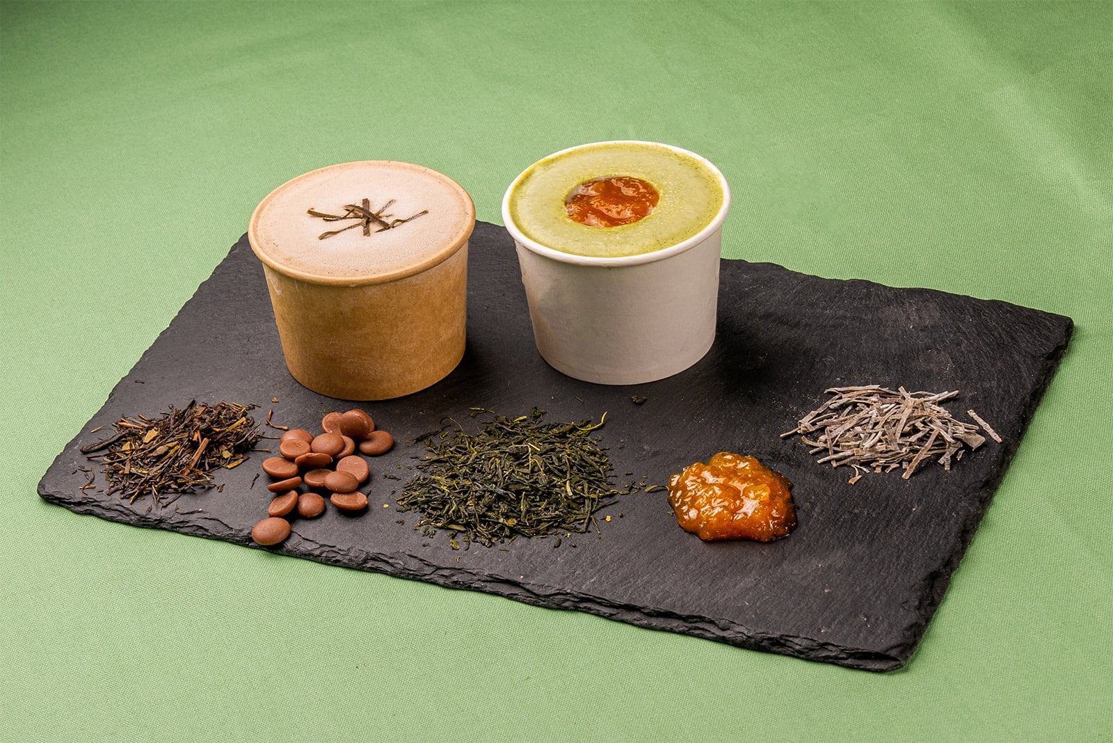 【9月18日(水)発送】リアルコンブ茶(サーキュラーティー)ジェラート【グリーンティー】【ほうじ茶ショコラ】各3個入り