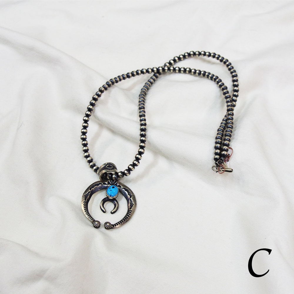 INDIAN JEWELRY インディアンジュエリー】Navajo NAJA Necklace by