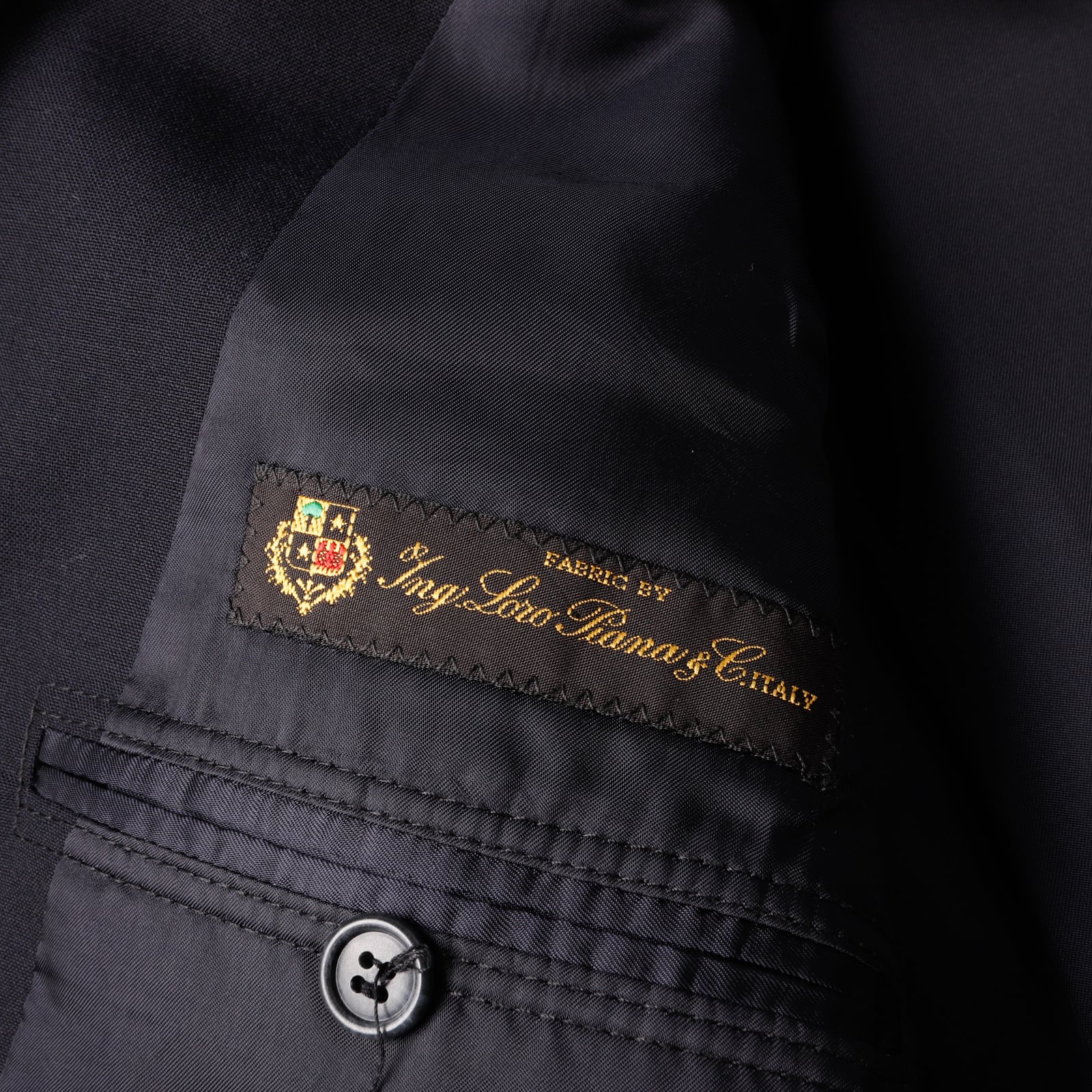 極美品】BROOKS BROTHERS Loro Piana Made in Canada wool Navy blazer