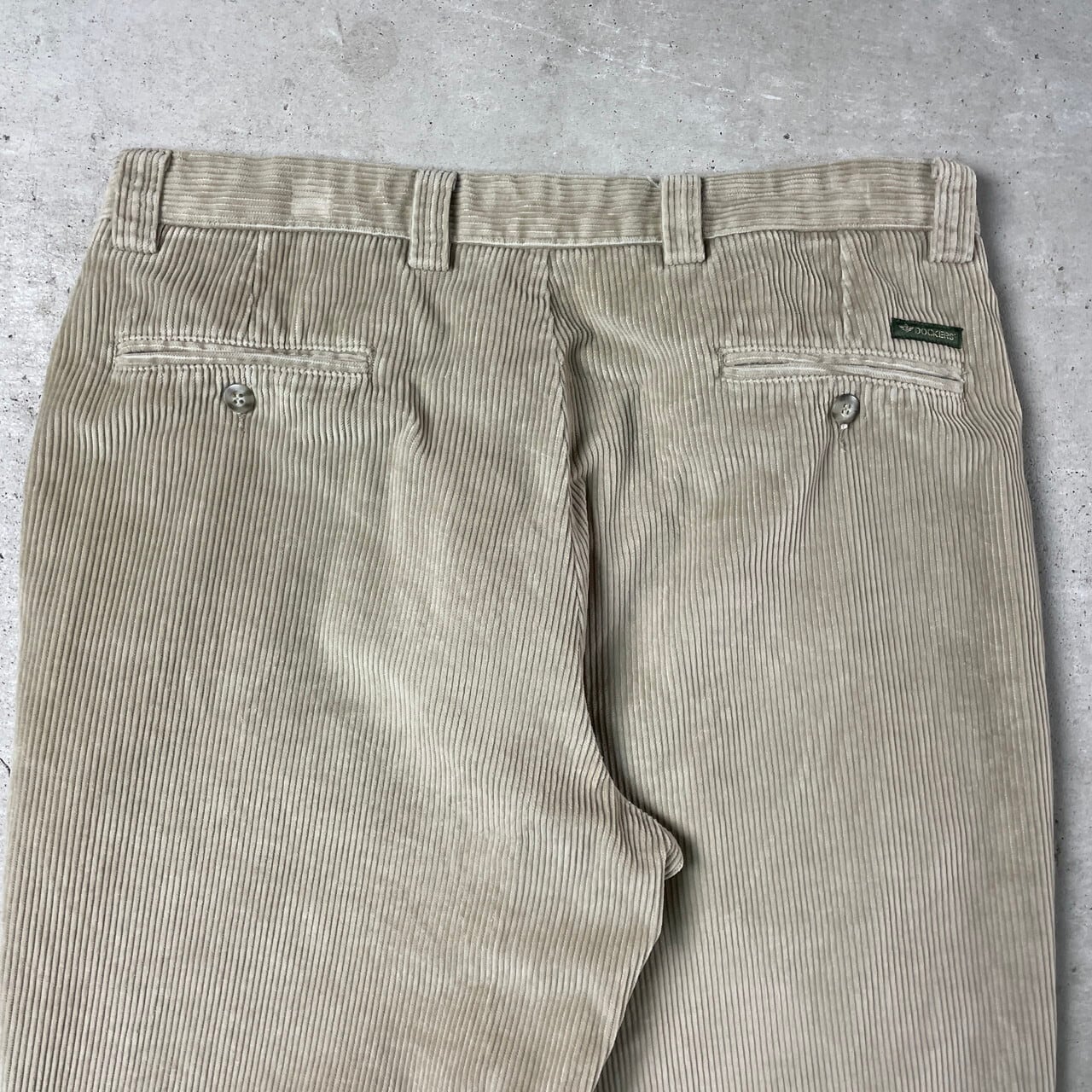 DOCKERS ドッカーズ 90sヴィンテージ コーデュロイパンツ  グレー