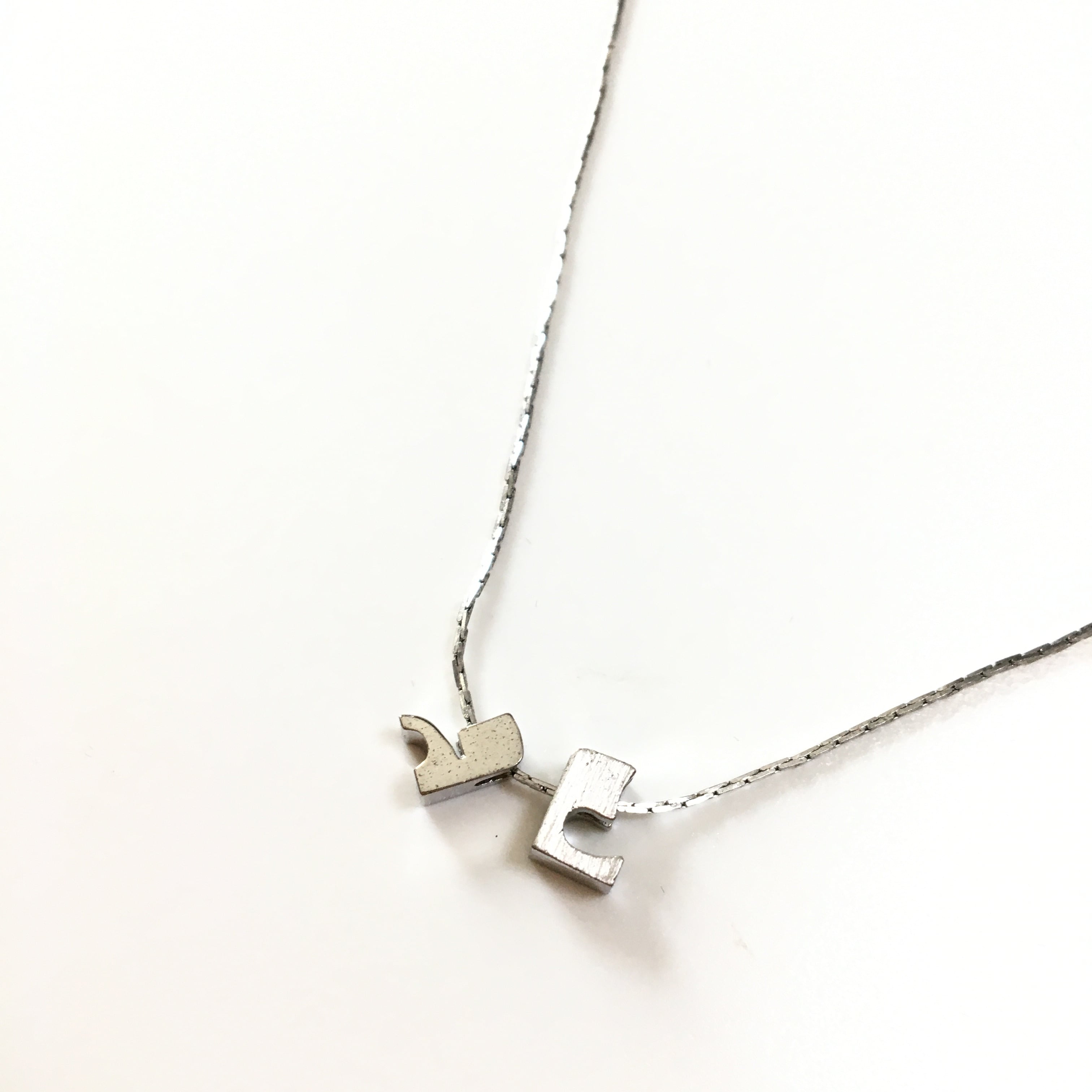 courreges necklace LOGO シルバークレージュ ネックレス courreges necklace LOGO シルバークレージュ ネックレス