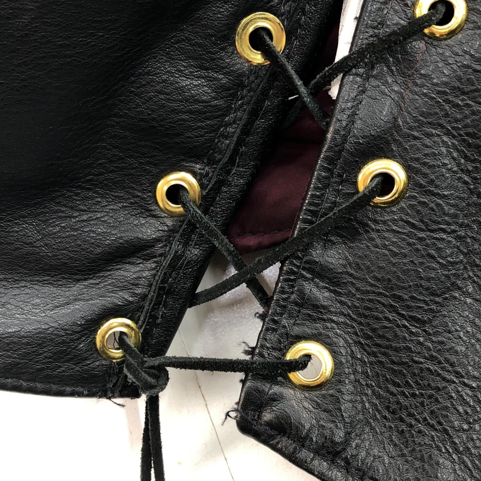 SCHOTT ショット 80- 90年代 USA製 レザーベスト ライダースベスト