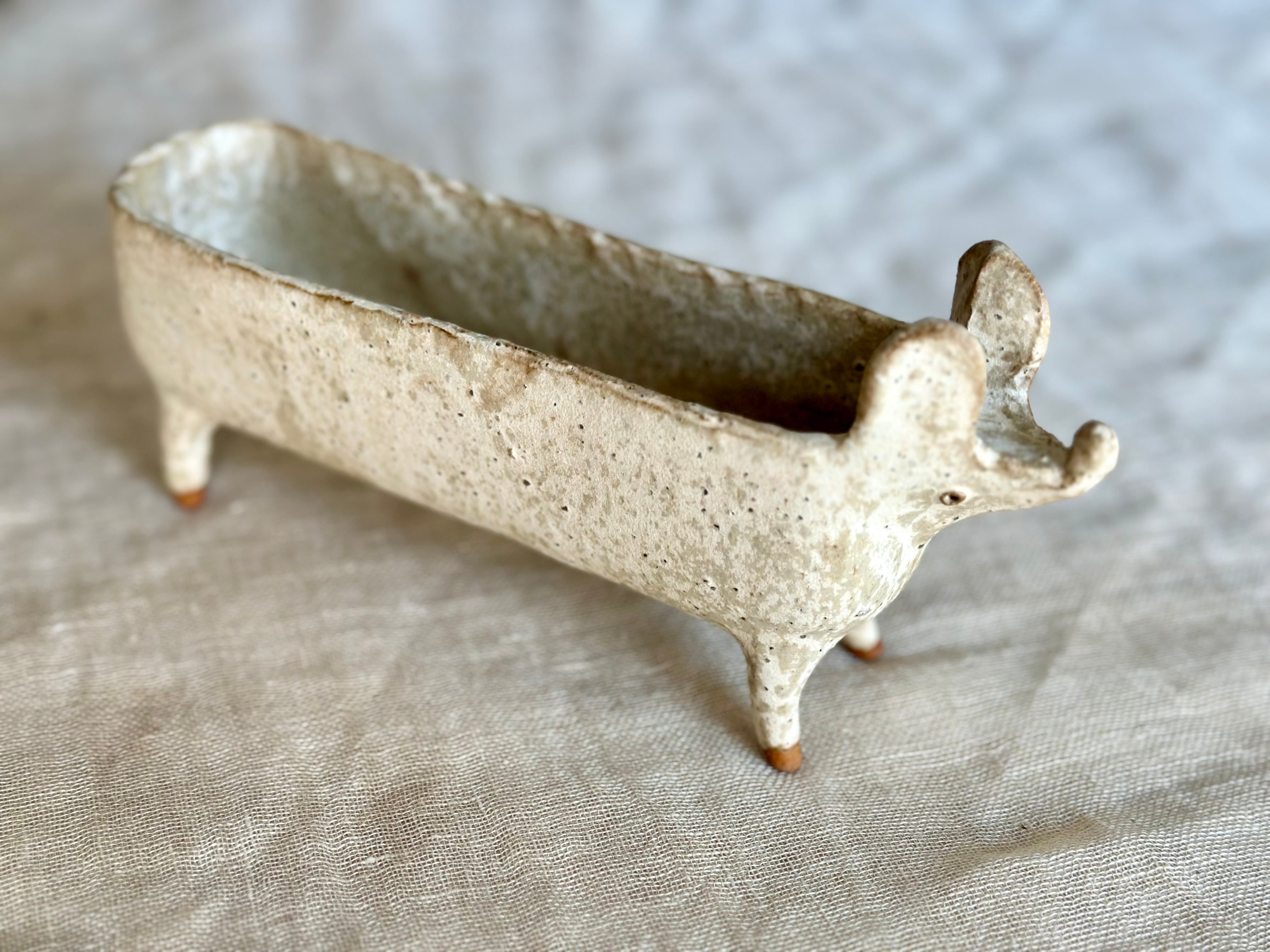 植木鉢(ベージュ)