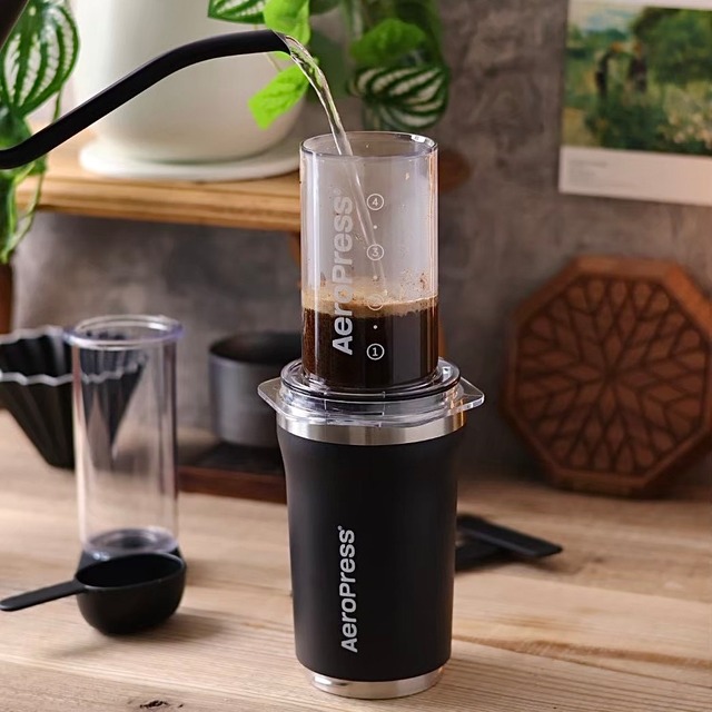 AEROPRESS Go Plus Travel System Black