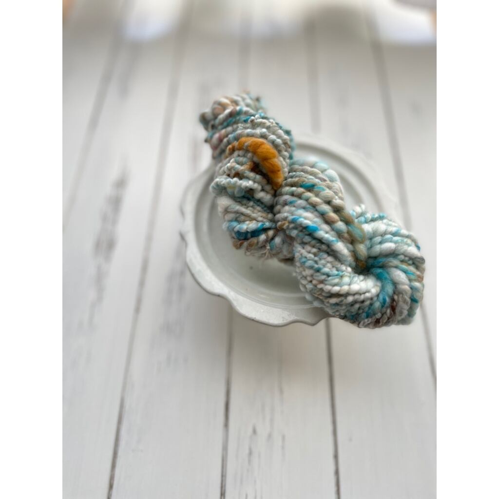 アートヤーン  手紡ぎ糸【22-0107】