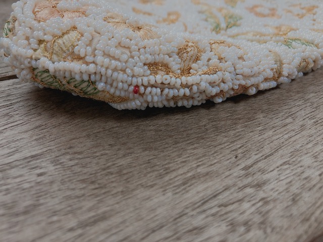 FRANCE 1950's Beads Purse