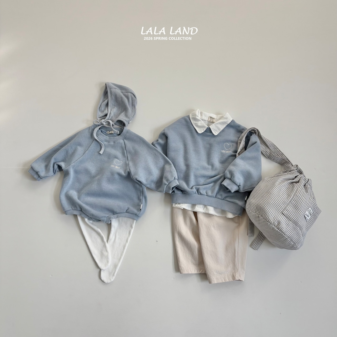 LALALAND 26/SS (Baby)Sweat heart suits