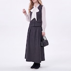 tops vest skirt set up / l0923