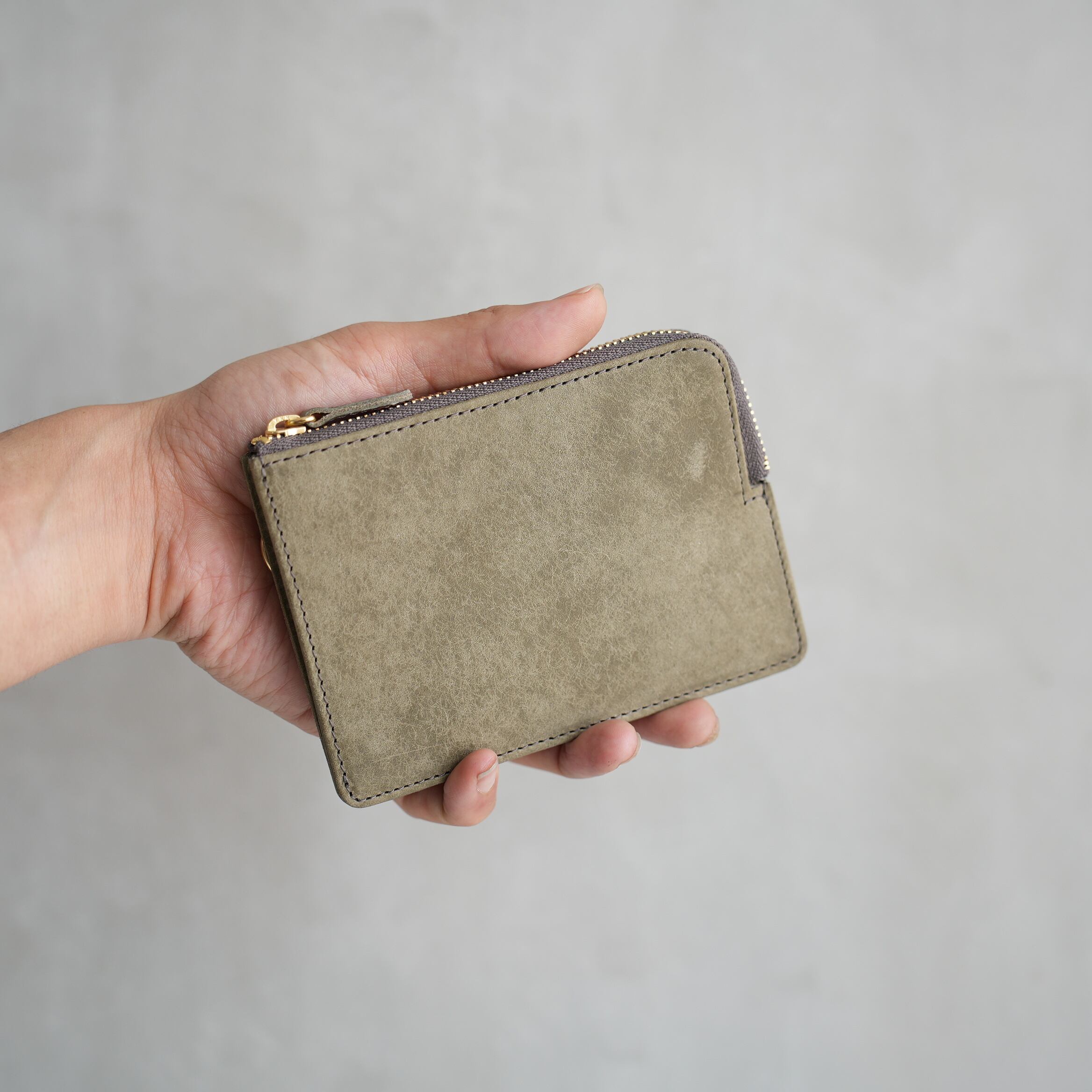 visvim leather bi fold 取りまわし brown 新品未使用