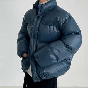 レトロスタンドカラーコットンブルゾン　1011