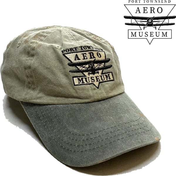 1点物◇AERO Museumペンキアート帽子ツートンキャップ古着メンズ