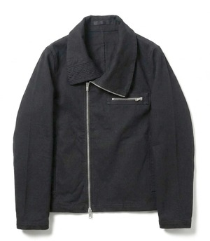 【9月13日入荷予定】 High Collar Duck Fabric Blouson　Black